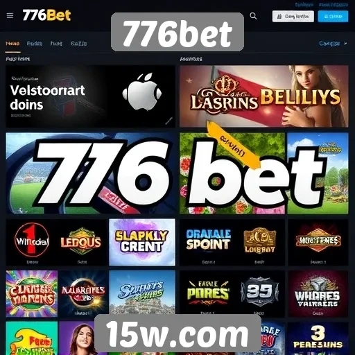 Variedade de jogos disponíveis no 776bet